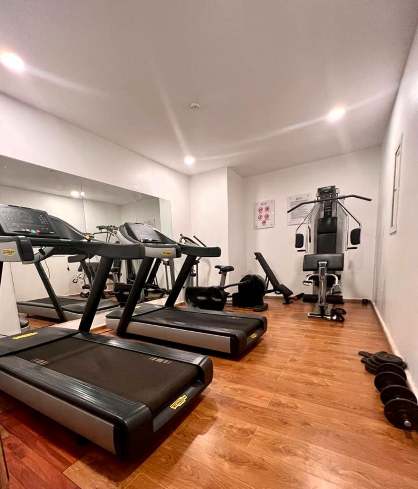 Gym available to guests staying at Mamle's Retreat in Accra